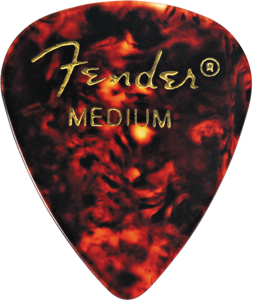 Fender Classic Celluloid Pick - Medium