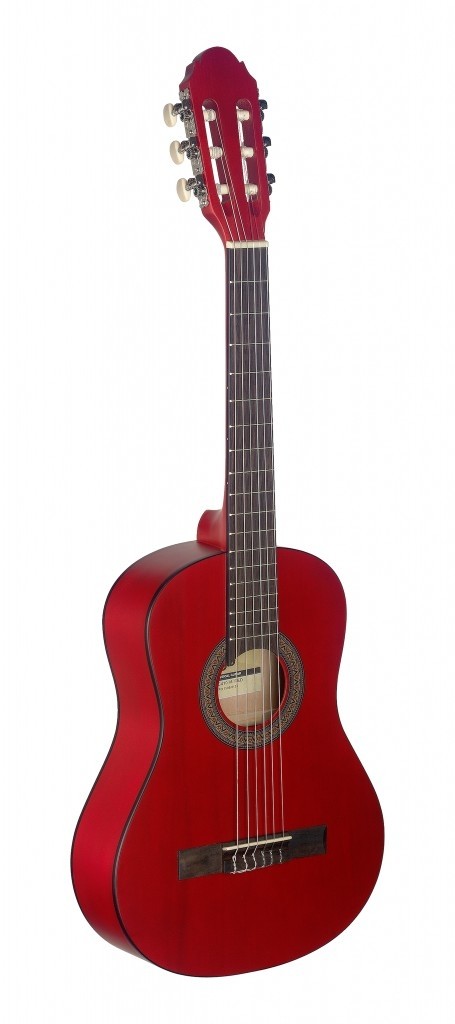 Stagg C410M 1/2 Classical Guitar - Red