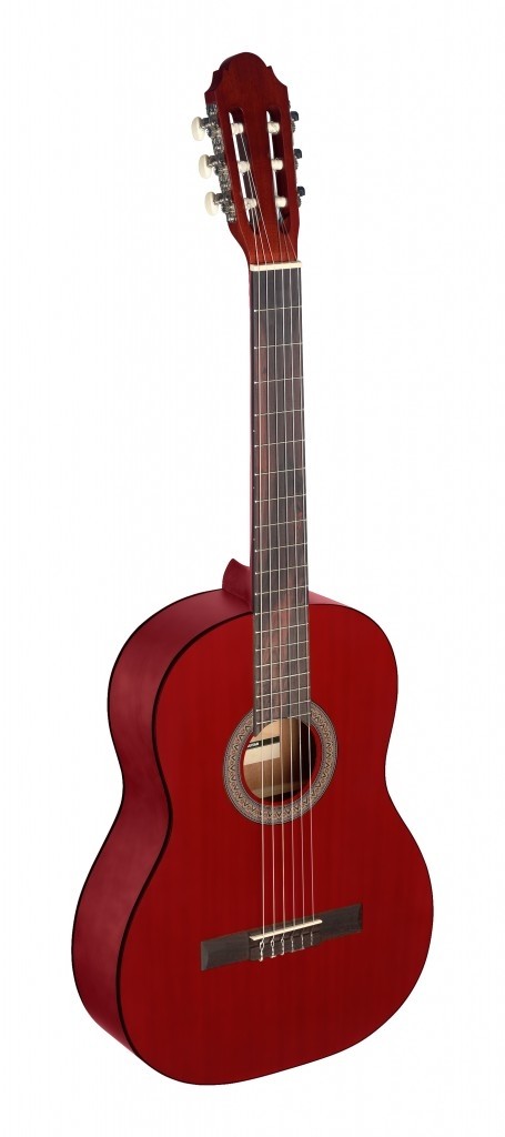Stagg C440M 4/4 Classical Guitar - Red