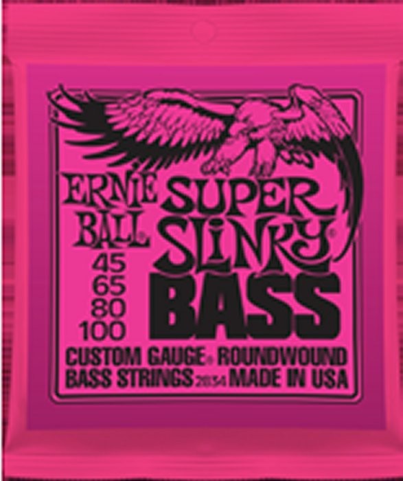 Ernie Ball 2834 Super Slinky 45-100 Bass Strings