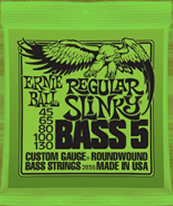 Ernie Ball 2836 Regular Slinky 5-String 45-130 Bass Strings
