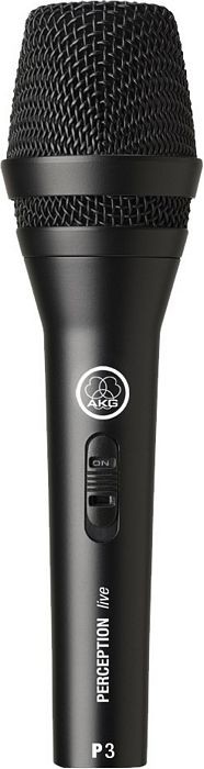 AKG P3S Dynamic Cardoid Handheld Microphone 600 Ohm