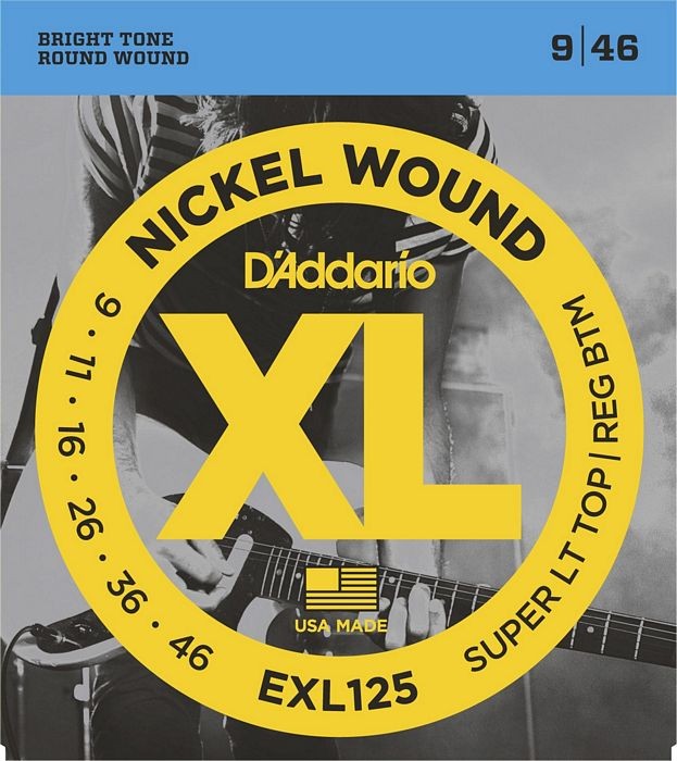 DAddario EXL125 9-46 Nickel Wound