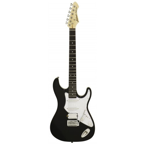 Aria 714 Standard Electric Guitar - Black