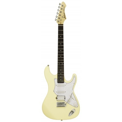 Aria 714 Standard Electric Guitar Vintage White