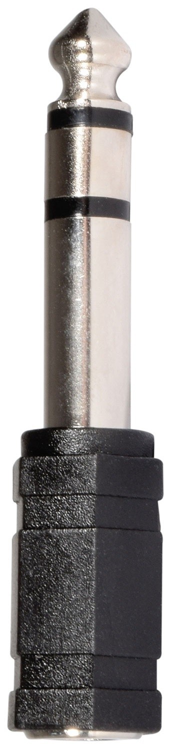 QTX Adaptor 3.5mm Stereo Jack Socket – 6.3mm Stereo Jack Plug