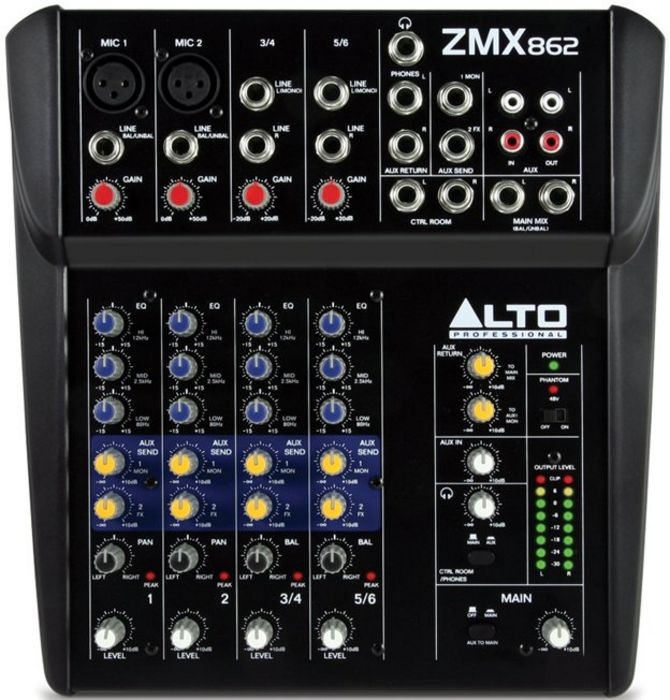 Alto ZMX862 Mixer