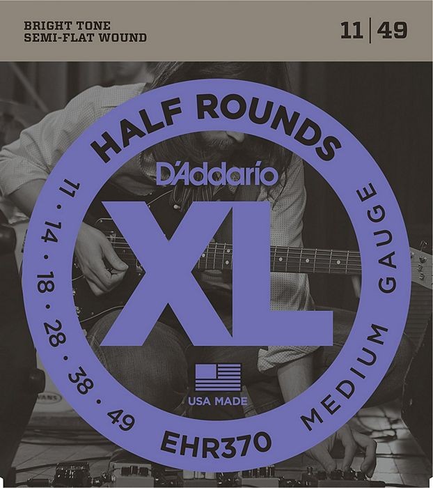 DAddario EHR370 Half Rounds 11-49