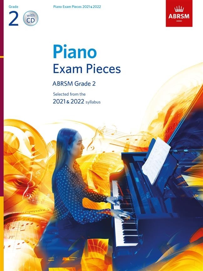ABRSM Piano Exam Pieces 2021-2022 Book + CD - Grade 2
