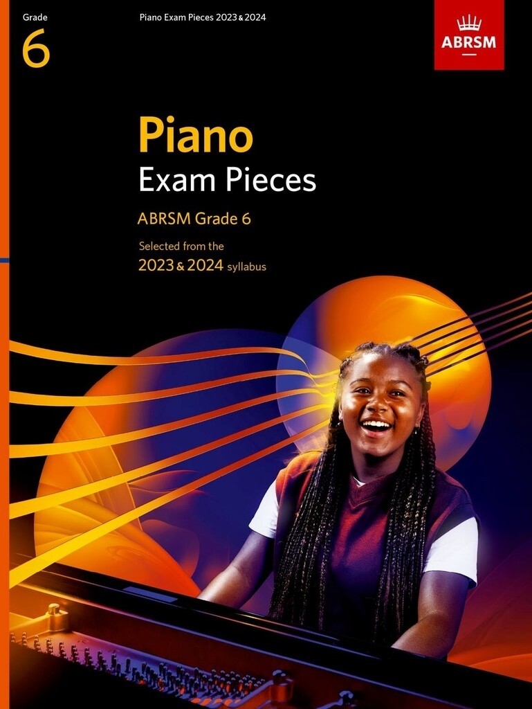 ABRSM Piano Exam Pieces 2023-2024 Book Only Grade 6