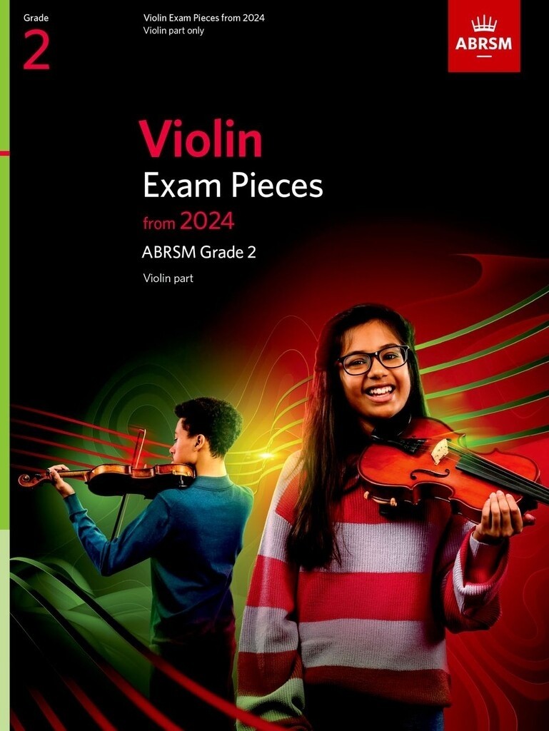 ABRSM Violin Exam Pieces from 2024 Grade 2