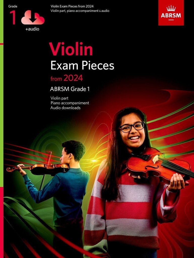 ABRSM Violin Exam Pieces from 2024 Grade 1 with Audio