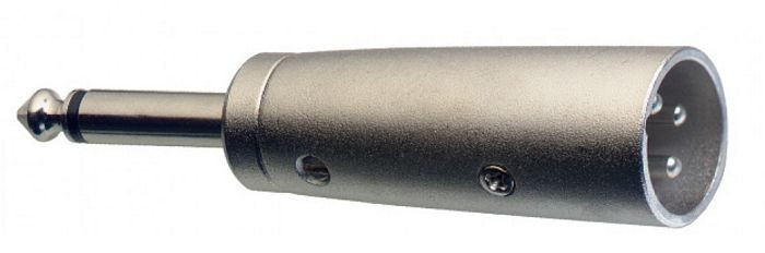 Stagg ACXMPMH 6.3mm Mono Jack - Male XLR Adaptor