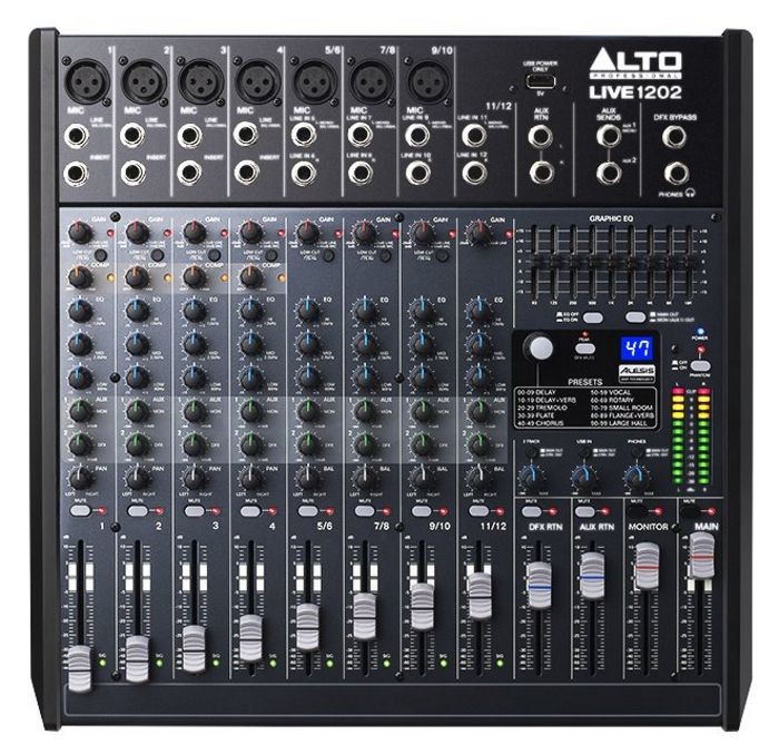 Alto Live 1202 - 12 Channel Mixer