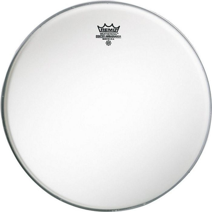 Remo BR-1122-00 Ambassador Coated 22 Inch Bass Drum Head