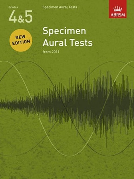 ABRSM Specimen Aural Tests Grades 4-5 Book Only
