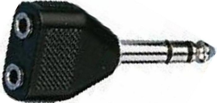 Pro Signal PSG08627 Adaptor, 2x 3.5mm Socket to 6.35mm  Jack Plug -  PSG01670