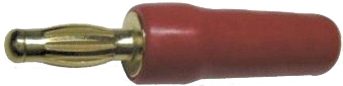 Pro Signal AV15582 Banana Plug, 4mm Plug, Red / Gold, -  PSG02034
