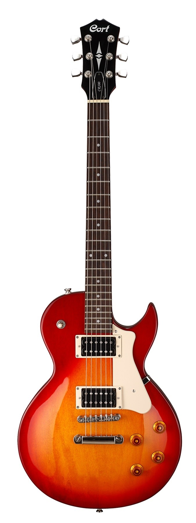 Cort C100 Electric Guitar - Cherry Red Sunburst