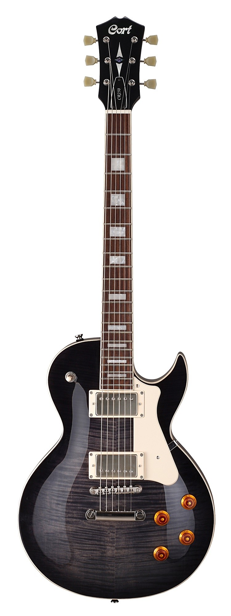 Cort CR250 Electric Guitar - Trans Black
