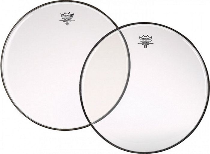 Remo BD-0314-00 Diplomat Clear 14 Inch Drum Head