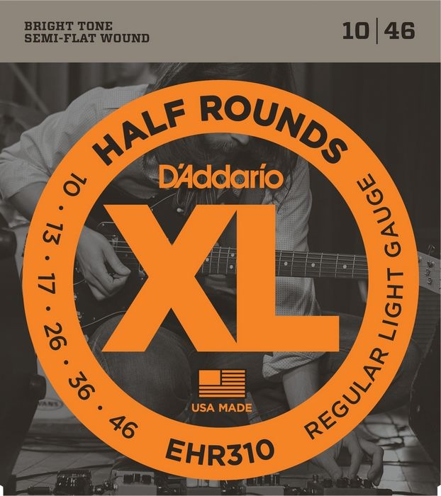 DAddario EHR310 Half Rounds 10-46