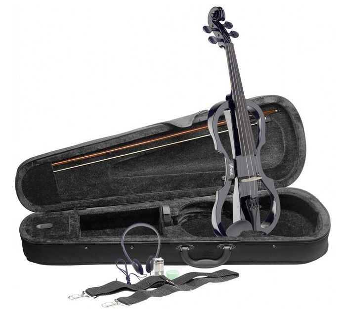 Stagg Electric Violin Outfit Black