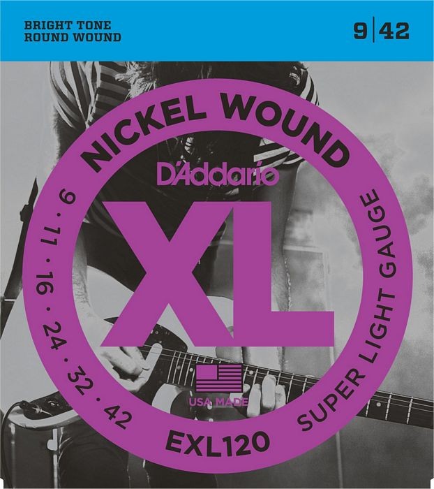 DAddario EXL120 9-42 Nickel Wound