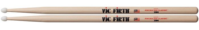 Vic Firth American Classic 2B Nylon Tip Drumsticks