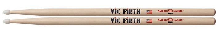 Vic Firth American Classic 5BN Nylon Tip Hickory Drumsticks