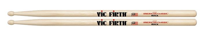 Vic Firth Rock Wood Tip Hickory Drum Sticks