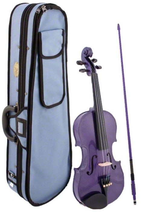Stentor Harlequin Violin Outfit - 1/4 Purple