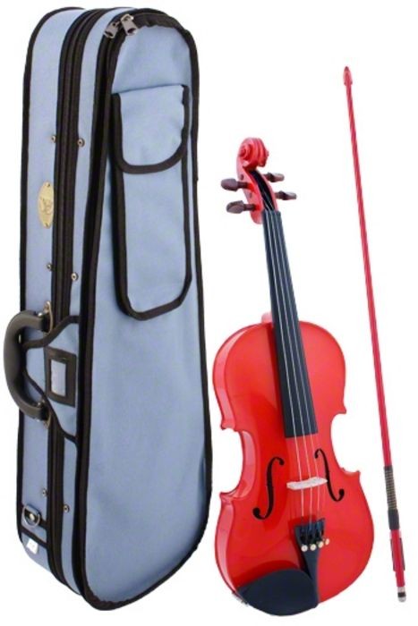 Stentor Harlequin Violin Outfit - 4/4 Red