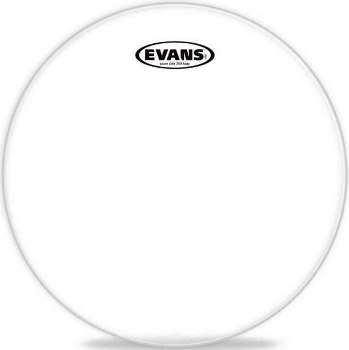 Evans Hazy 300 S14H30 Snare Side Drum Head, 14 Inch