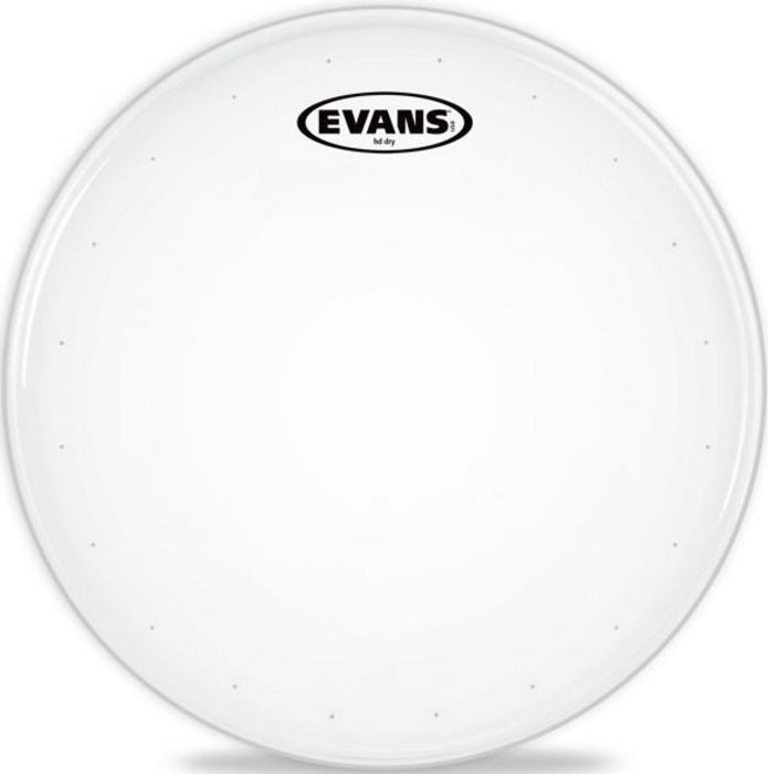 Evans Genera HD Dry B12HDD Heavy Duty Dry Coated Snare Drum Batter Head 12 Inch