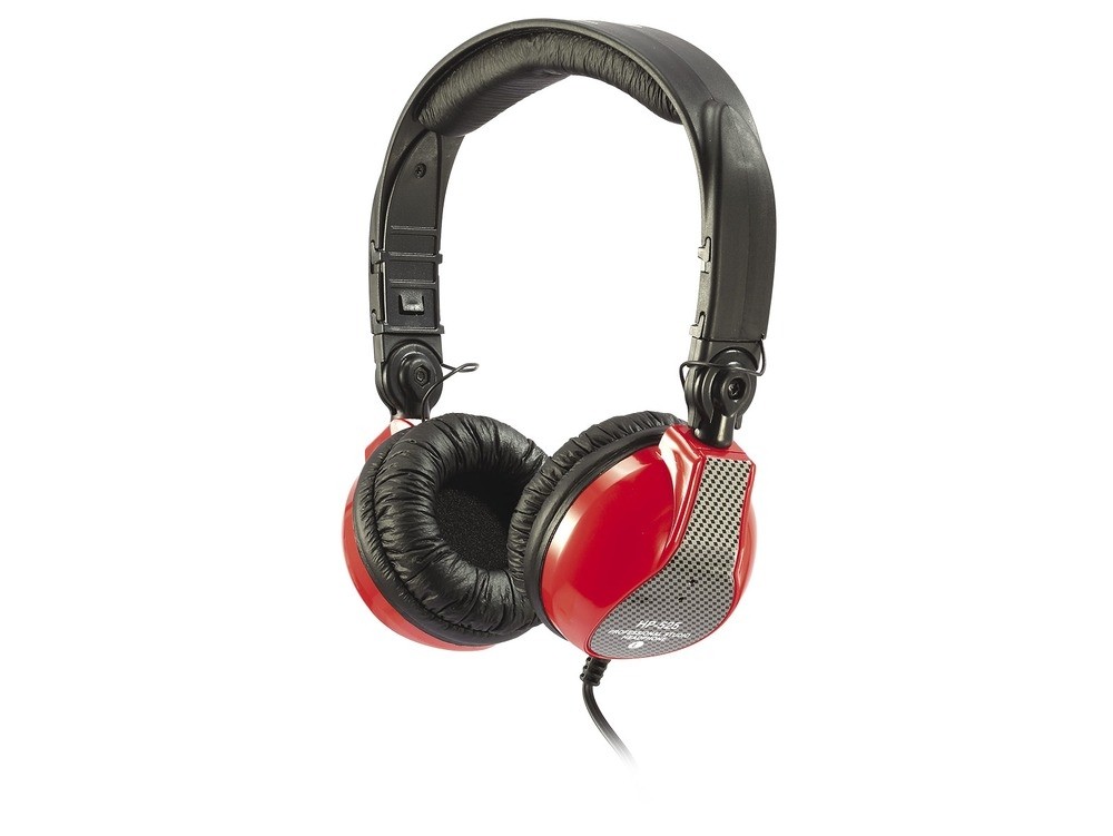 JTS HP-525 Red Professional Studio & DJ Headphones