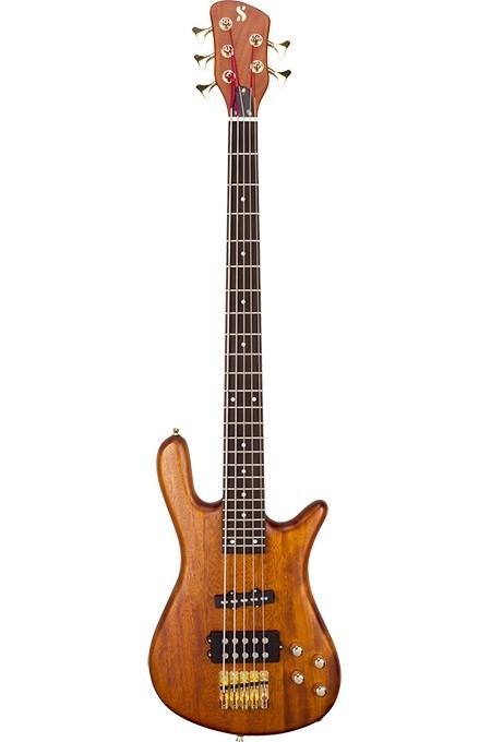 SX SWB1/5/NA 5-String Electric Bass Guitar - Natural