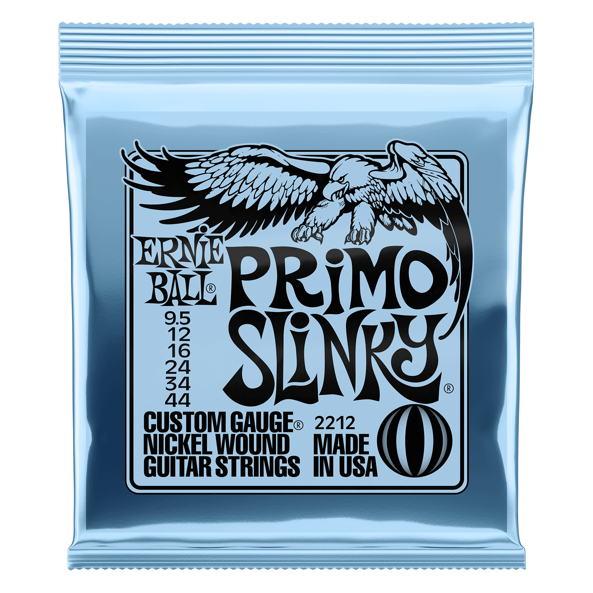 Ernie Ball Primo Slinky 9.5 - 44 Electric Guitar Strings
