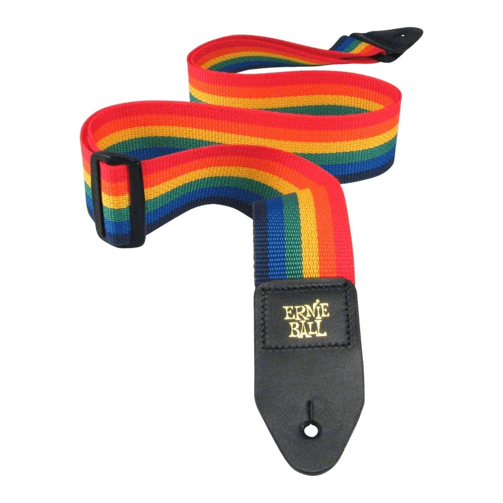 Ernie Ball Polypro Strap Rainbow