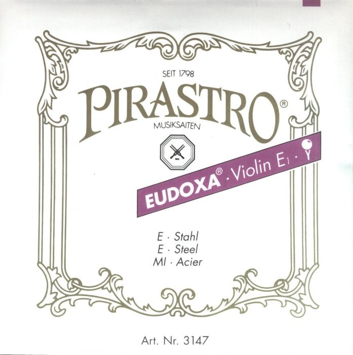 Pirastro Eudoxa Violin String Set, Medium Gauge
