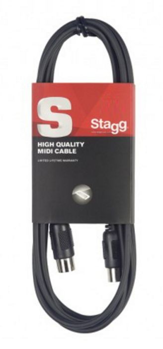 Stagg SMD3E MIDI Lead 3m