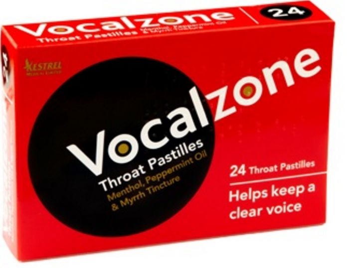 Vocalzone Pastilles - Original 24 Pack