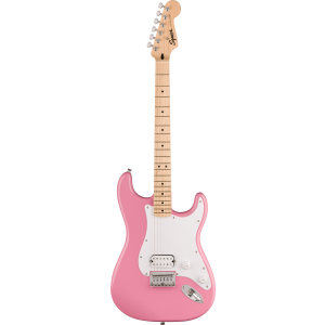 Squier Sonic Stratocaster Hard Tail H Pink - White Pickguard