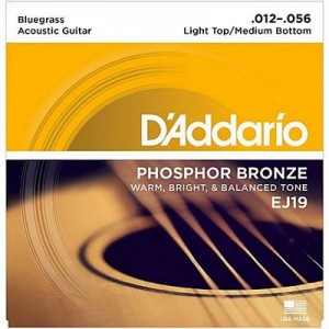 DAddario EJ19 Phosphor Bronze Bluegrass, 12-56