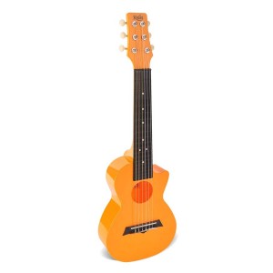 Korala Poly UIkes Polycarbonate Guitarlele - Orange (Chambered Back Design)