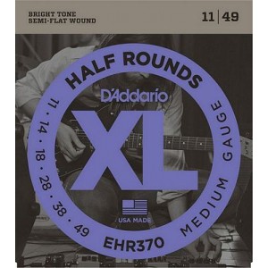 DAddario EHR370 Half Rounds 11-49