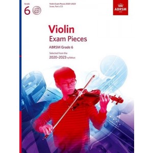ABRSM: Violin Exam Pieces 2020-2023 Grade 6 With CD