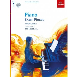 ABRSM Piano Exam Pieces 2021-2022 Book + CD - Grade 1
