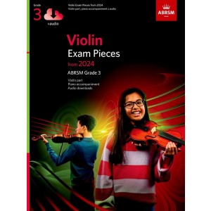 ABRSM Violin Exam Pieces from 2024 Grade 3 with Audio