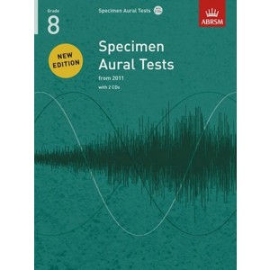 ABRSM Specimen Aural Tests Grade 8 Book/2CDs